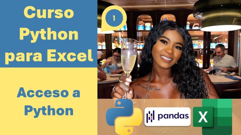 Curso de Python para Excel: Optimiza tus habilidades en programaci&oacute;n y an&aacute;lisis de datos