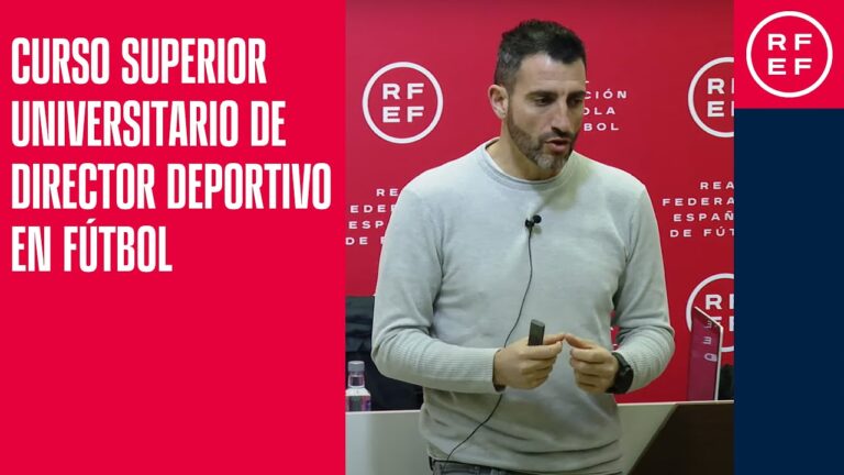 Curso Director Deportivo RFEF: Formación Avanzada en Gestión Deportiva