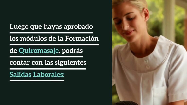Curso de Quiromasaje a Distancia: Aprende desde Casa
