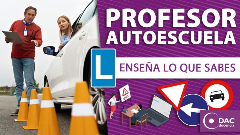 Curso de profesor de autoescuela 2024: &iexcl;Prep&aacute;rate para el futuro!