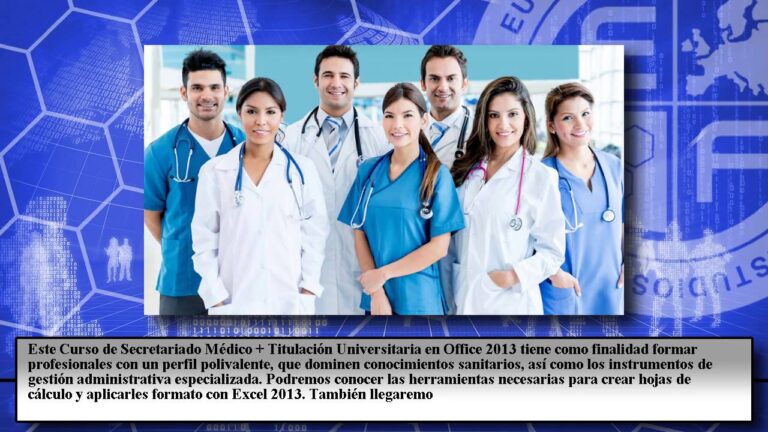 Curso de Secretariado Médico con Título Oficial: Tu Puerta de Entrada al Sector Sanitario