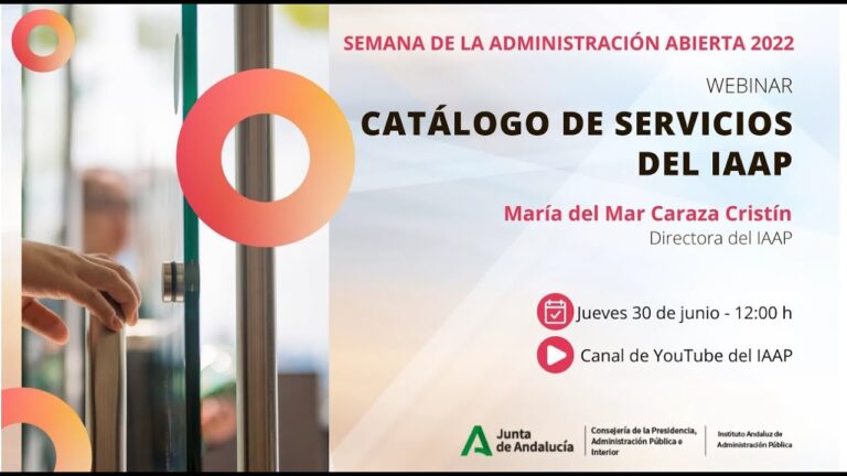 Cursos del Instituto Andaluz de Administración Pública: Formación especializada