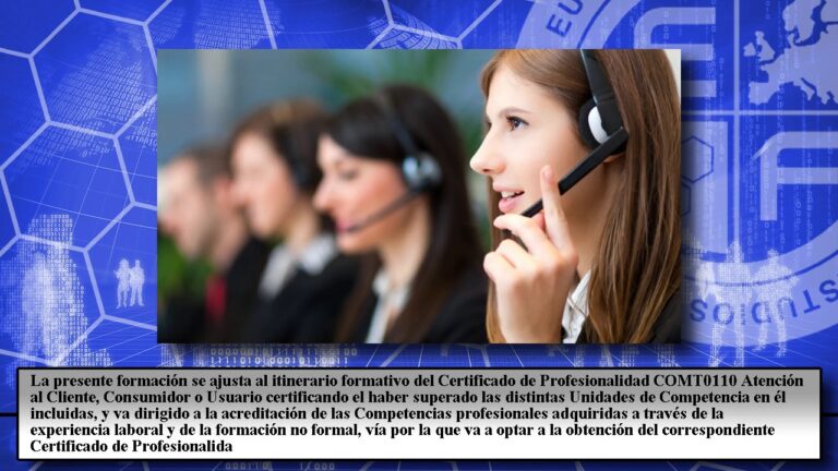 Guía completa del curso COMT0110: Todo lo que necesitas saber