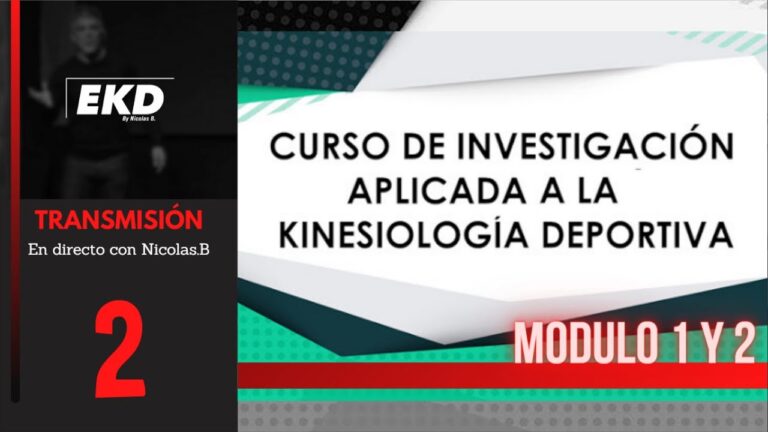 Curso de Kinesiología Deportiva: Guía Completa y Práctica