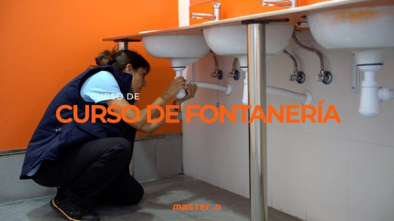Curso de fontanería homologado: La formación profesional que necesitas