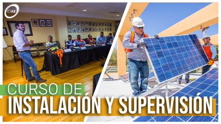 Curso Instalador de Placas Solares Presencial: Todo lo que Necesitas Saber