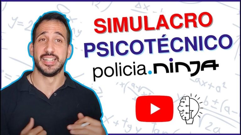 Curso psicot&eacute;cnicos para la Polic&iacute;a Nacional: Gu&iacute;a completa