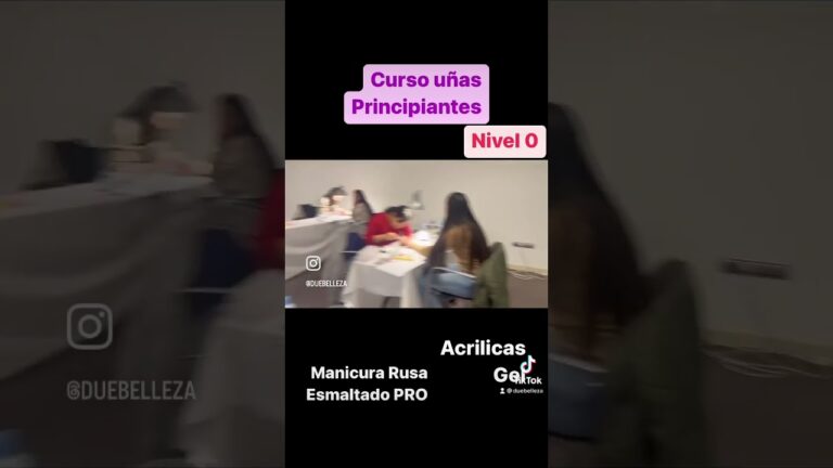 Cursos de uñas presenciales en Barcelona: Aprende con los mejores