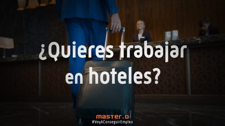Mejores cursos para trabajar en hoteles