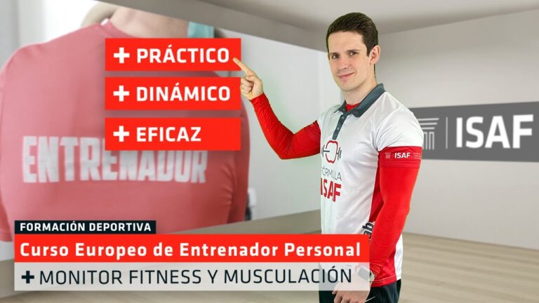 Curso de Monitor de Fitness: Gu&iacute;a Completa y Optimizada