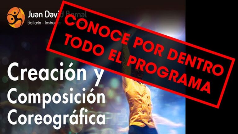 Guía para un curso de coreógrafo: consejos y recomendaciones