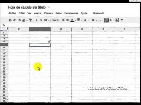Curso avanzado de operaciones en hoja de c&aacute;lculo