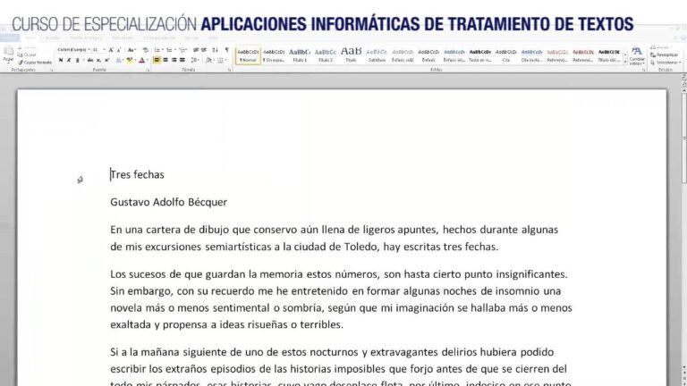 Curso de Tratamiento de Textos: Optimización y Concisión