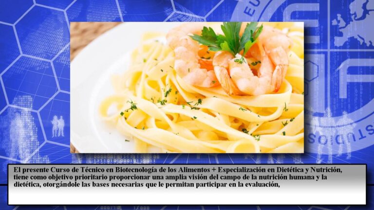 Curso de Biotecnología Alimentaria: Todo lo que necesitas saber