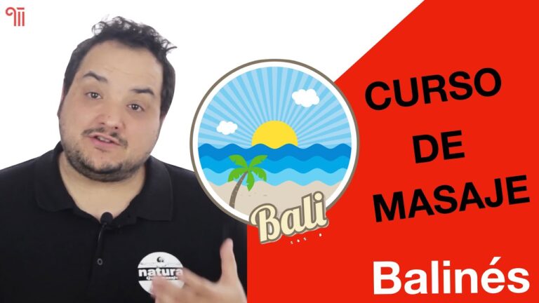 Curso de Masaje Balin&eacute;s: Aprende las T&eacute;cnicas Tradicionales