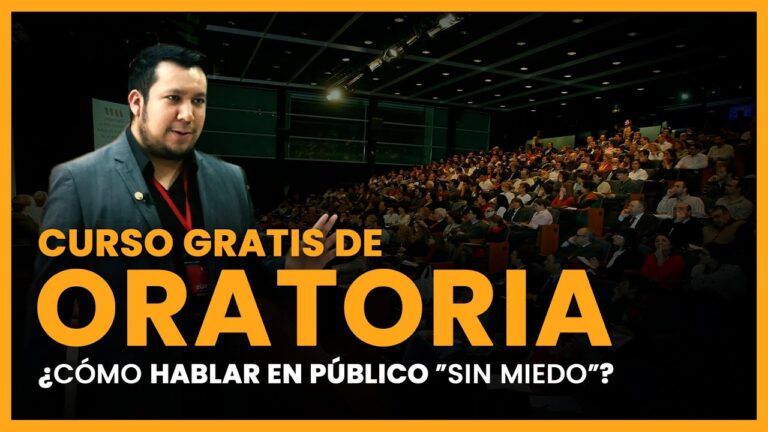 Curso gratuito de hablar en p&uacute;blico: Domina la oratoria sin costo