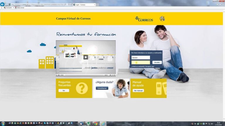 Optimización de la Formación en Correos para Mi Página