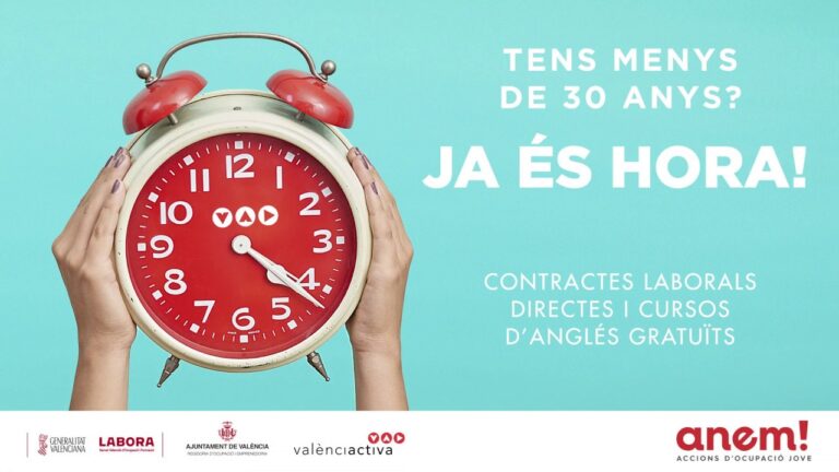 Curso de ingl&eacute;s gratuito ofrecido por la Generalitat
