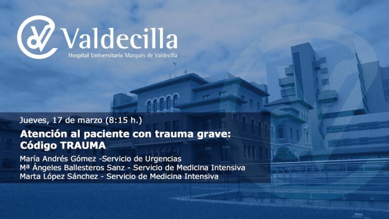 Curso de manejo de paciente traumatizado grave: optimización y concisión