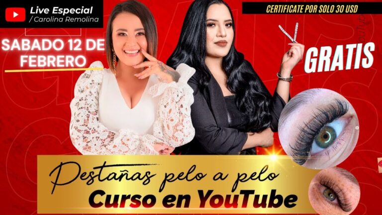 Curso gratuito de pestañas: Aprende técnicas profesionales