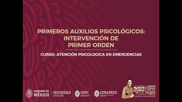 Curso de Psicolog&iacute;a de Emergencias y Desastres: Preparaci&oacute;n Eficiente