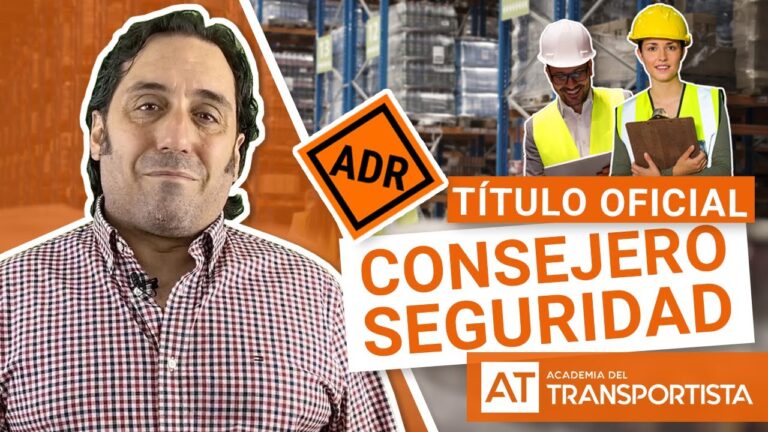 Curso gratuito de consejero de seguridad ADR: ¡Inscríbete ya!