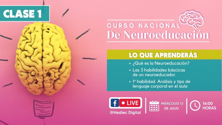 Curso de Neuroeducación: Optimizando el Aprendizaje