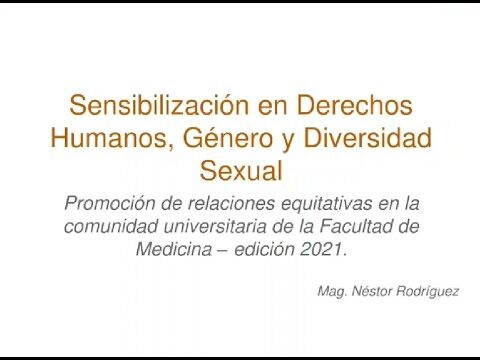 Curso de Sensibilizaci&oacute;n sobre Diversidad Sexual