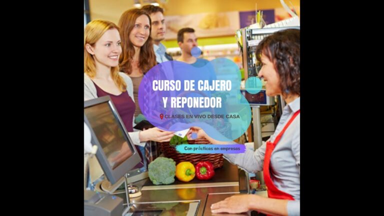 Curso de Cajero Repositor: Aprende las habilidades necesarias para ser un experto en el sector minorista
