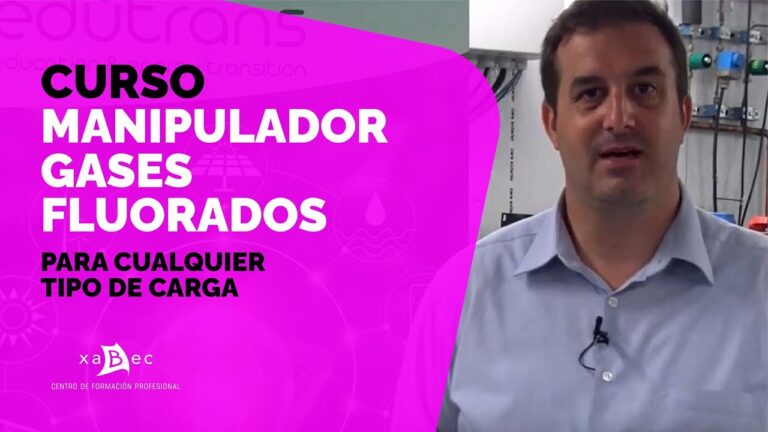 Curso Manipulador de Gases Fluorados Gratis: ¡Aprende sin costo!