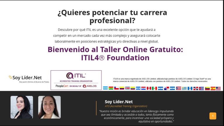Certificación ITIL Gratis: Tu Guía para Aprovechar Recursos Disponibles