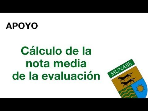 Calculando la nota media de un curso: Gu&iacute;a pr&aacute;ctica