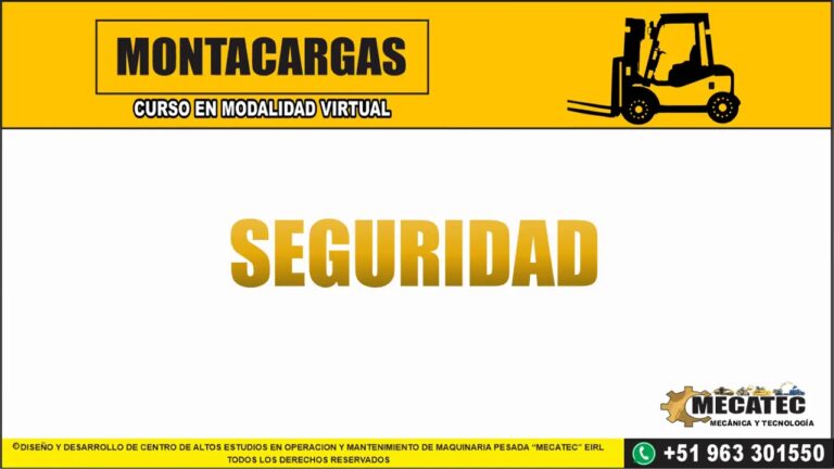 Guía completa: Curso de montacargas