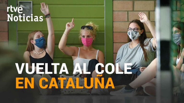 Inicio del curso escolar en Cataluña