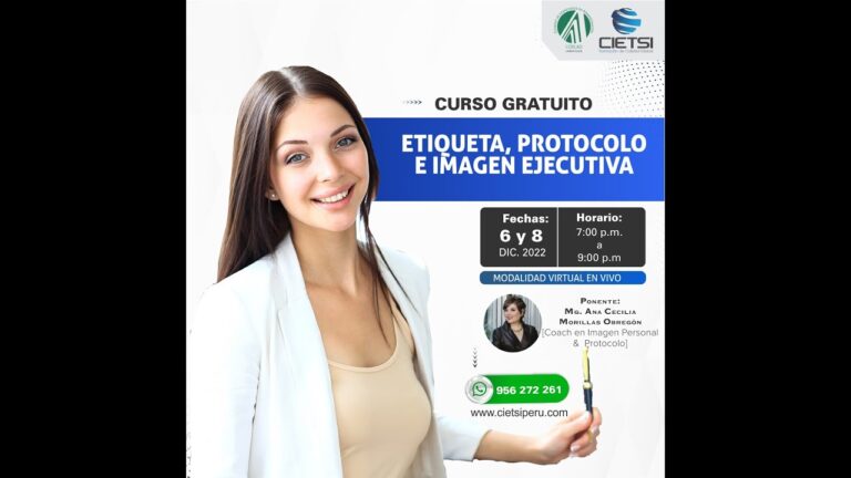 Curso de Protocolo Gratis: Aprende Etiqueta y Buenos Modales Sin Costo