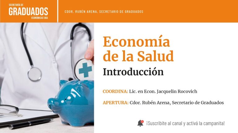 Curso de Instrumentos en Econom&iacute;a de la Salud: Optimizaci&oacute;n y Concisi&oacute;n