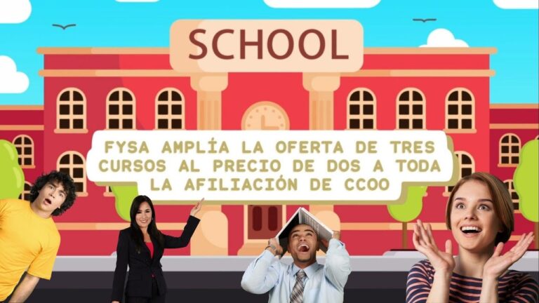Oferta especial: Cursos FySA 3×2