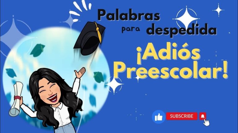 Emotivo discurso de despedida en el fin de curso infantil