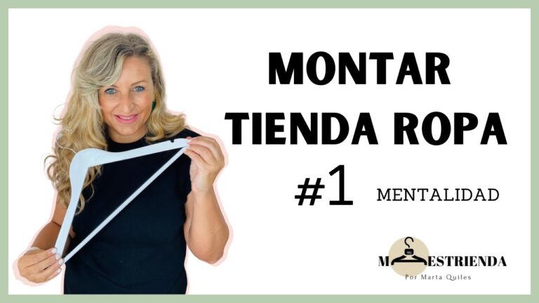 Montaje eficiente de tiendas de ropa