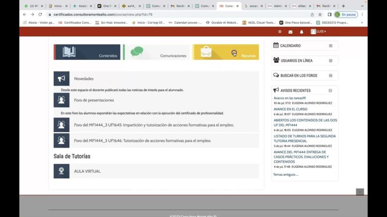 Descubre los Mejores Cursos en consultoramontealto.com