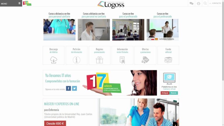 Logoss: Cursos Personalizados para Profesionales No Sanitarios