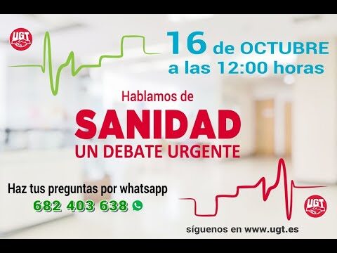 Cursos sanitarios gratuitos ofrecidos por UGT