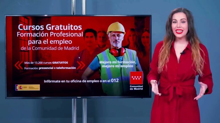 Formación Profesional Gratuita en Madrid