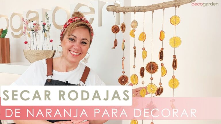Cómo secar rodajas de naranja sin horno