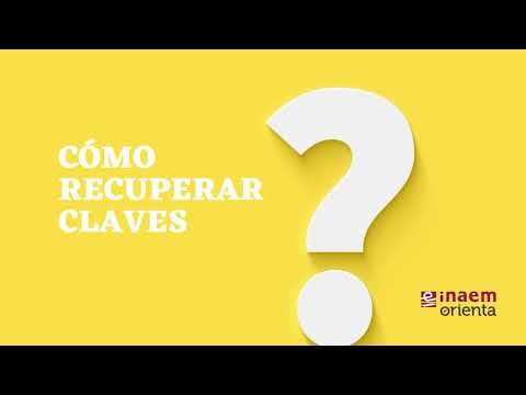 Cómo restablecer tu contraseña de INAE usuario