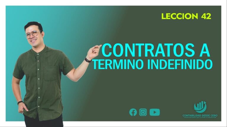 Características del contrato indefinido