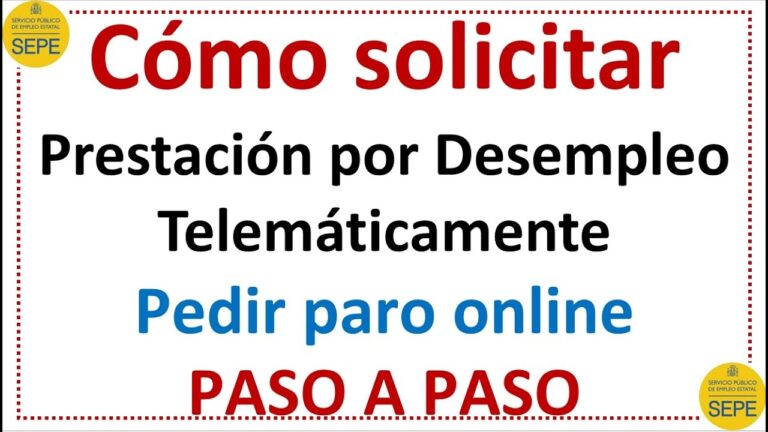 Guía Completa sobre Trámites para la Prestación por Desempleo