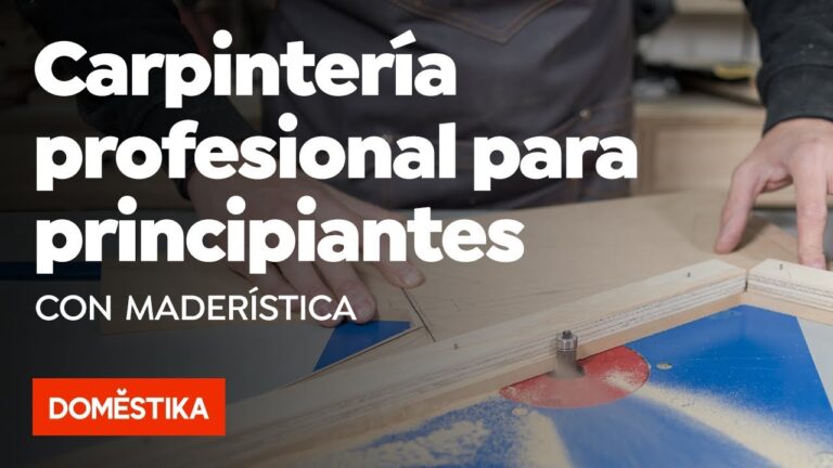 Mejores cursos de carpinter&iacute;a en Madrid