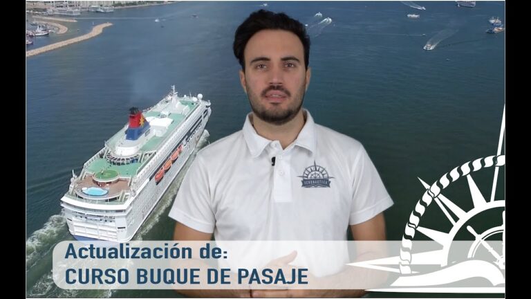 Curso gratuito de buques de pasaje: todo lo que necesitas saber