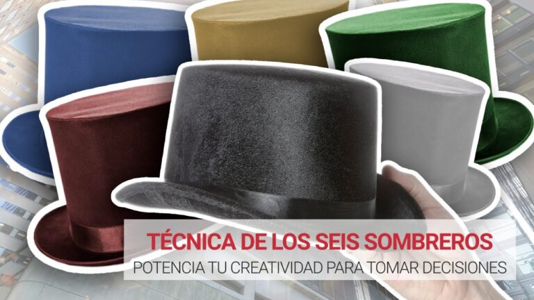 Optimizaci&oacute;n de decisiones con las t&eacute;cnicas de los 6 sombreros
